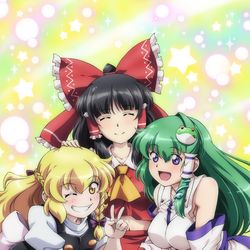 This is a pixiv picture whose title is 幻想万華鏡　FINAL Memorial Book（下巻）ジャケ.