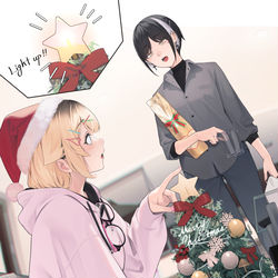 This is a pixiv picture whose title is 「これ光らないんだけど？」.