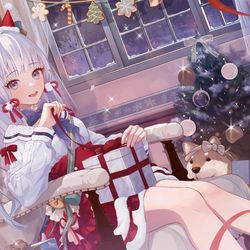 This is a pixiv picture whose title is メリークリスマス.