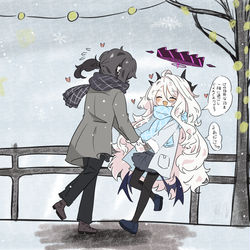 This is a pixiv picture whose title is クリスマス・イブ~.