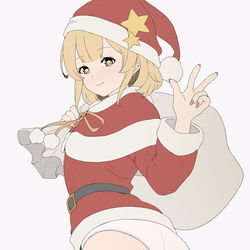 This is a pixiv picture whose title is サンタさん (男) のパンツ.