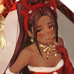 This is a pixiv picture whose title is Present.