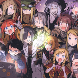 This is a pixiv picture whose title is 世界樹ライブ楽しみですね絵.