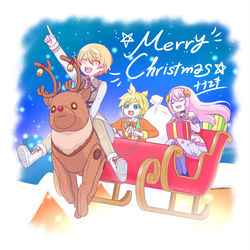 This is a pixiv picture whose title is メリークリスマス！！！！.