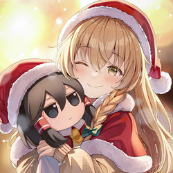 This is a pixiv picture whose title is メリークリスマス🎄.