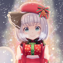 This is a pixiv picture whose title is 2023年　クリスマス妖夢.
