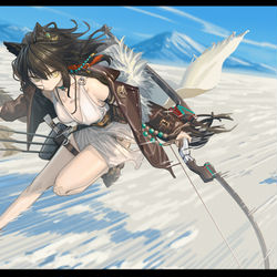 This is a pixiv picture whose title is 子月.