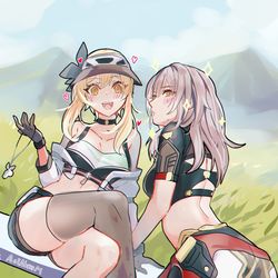 This is a pixiv picture whose title is Stelle & Lumine #02.