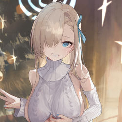 This is a pixiv picture whose title is 🎄.