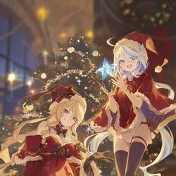 This is a pixiv picture whose title is クリスマス.