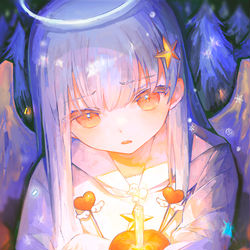 This is a pixiv picture whose title is 叶えるよ.