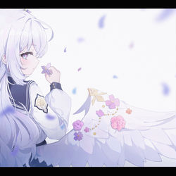 This is a pixiv picture whose title is HBD.