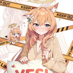 This is a pixiv picture whose title is 🧡🎄.