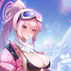 This is a pixiv picture whose title is ブルアカ 和泉元エイミ.
