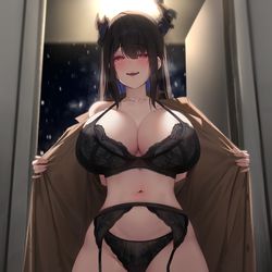 This is a pixiv picture whose title is Nerissa's Gift.