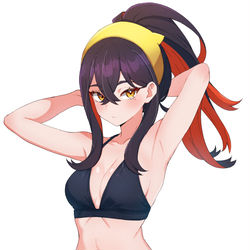 This is a pixiv picture whose title is 水着なゼイユお姉ちゃん.