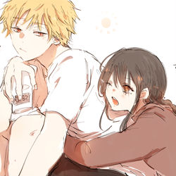 This is a pixiv picture whose title is チェンソログ.