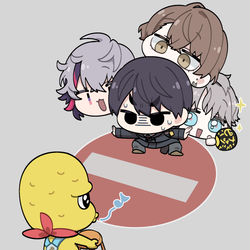 This is a pixiv picture whose title is 侵入禁止.