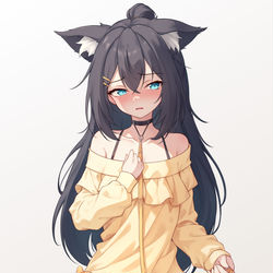 This is a pixiv picture whose title is OC - Rika.