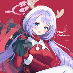 This is a pixiv picture whose title is *.❅·𝐌𝐞𝐫𝐫𝐲 𝐂𝐡𝐫𝐢𝐬𝐭𝐦𝐚𝐬ॱ❆.*.