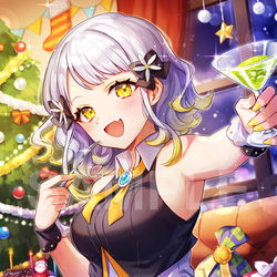 This is a pixiv picture whose title is Happy Birthday & Merry Xmas.