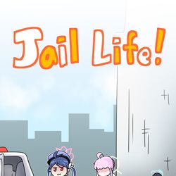 This is a pixiv picture whose title is 감옥 생활! Jail Life!.