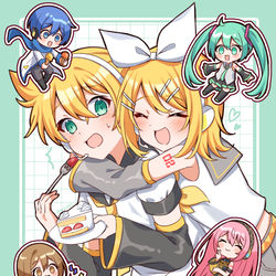 This is a pixiv picture whose title is 鏡音誕生祭2023.