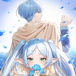 This is a pixiv picture whose title is フリーレン.