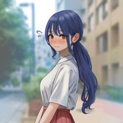 This is a pixiv picture whose title is てれや.