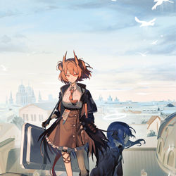 This is a pixiv picture whose title is フィアメッタとモスティマ.