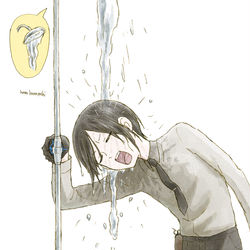This is a pixiv picture whose title is 薬研.