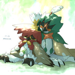 This is a pixiv picture whose title is ポケモン絵とかまとめ4.