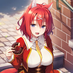 This is a pixiv picture whose title is わふー.