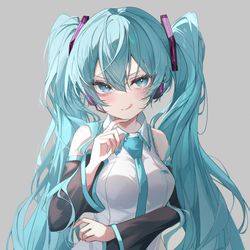 This is a pixiv picture whose title is ふーん・・.