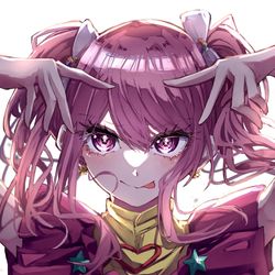 This is a pixiv picture whose title is 完璧じゃないけど誰よりも頑張り屋さんなアイドル.