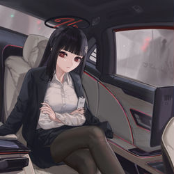 This is a pixiv picture whose title is Huh?.