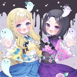 This is a pixiv picture whose title is 👻.