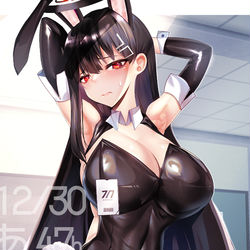 This is a pixiv picture whose title is 〖C103〗バニーリオ会長でサークル最終参加告知.