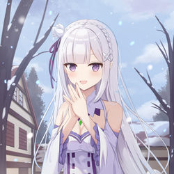 This is a pixiv picture whose title is 冬.