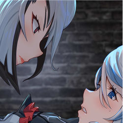This is a pixiv picture whose title is {预告}说出你的秘密吧，芙宁娜女士.