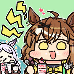 This is a pixiv picture whose title is ジャングルポケット.