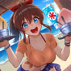 This is a pixiv picture whose title is 売上を上げてくれる美奈子.