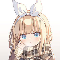 This is a pixiv picture whose title is マフラー.