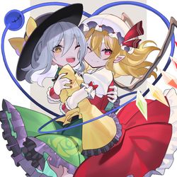 This is a pixiv picture whose title is フランこいし.