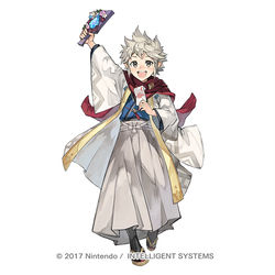 This is a pixiv picture whose title is 【お仕事】ファイアーエムブレムヒーローズ「新年の昇り竜カンナ」.