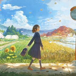 This is a pixiv picture whose title is 四季.