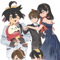 This is a pixiv picture whose title is ポケモンSV(1~3).