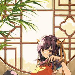 This is a pixiv picture whose title is 「李映夏」.