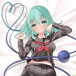 This is a pixiv picture whose title is セーラー服こいしちゃん.