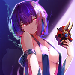 This is a pixiv picture whose title is 雪衣ちゃん.